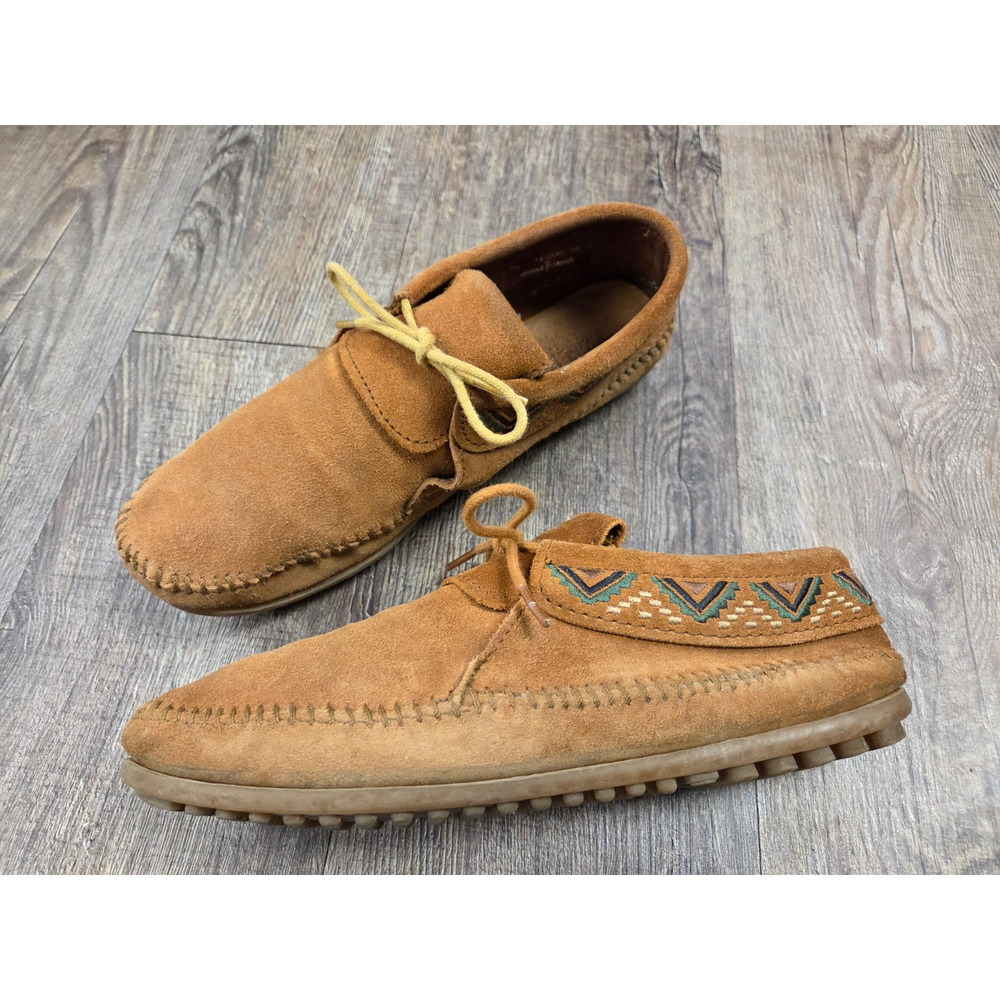 Minnetonka Mosaic Boot Urban Wanderer Suede Leather Shoes Women's 7.5 - Picture 1 of 11